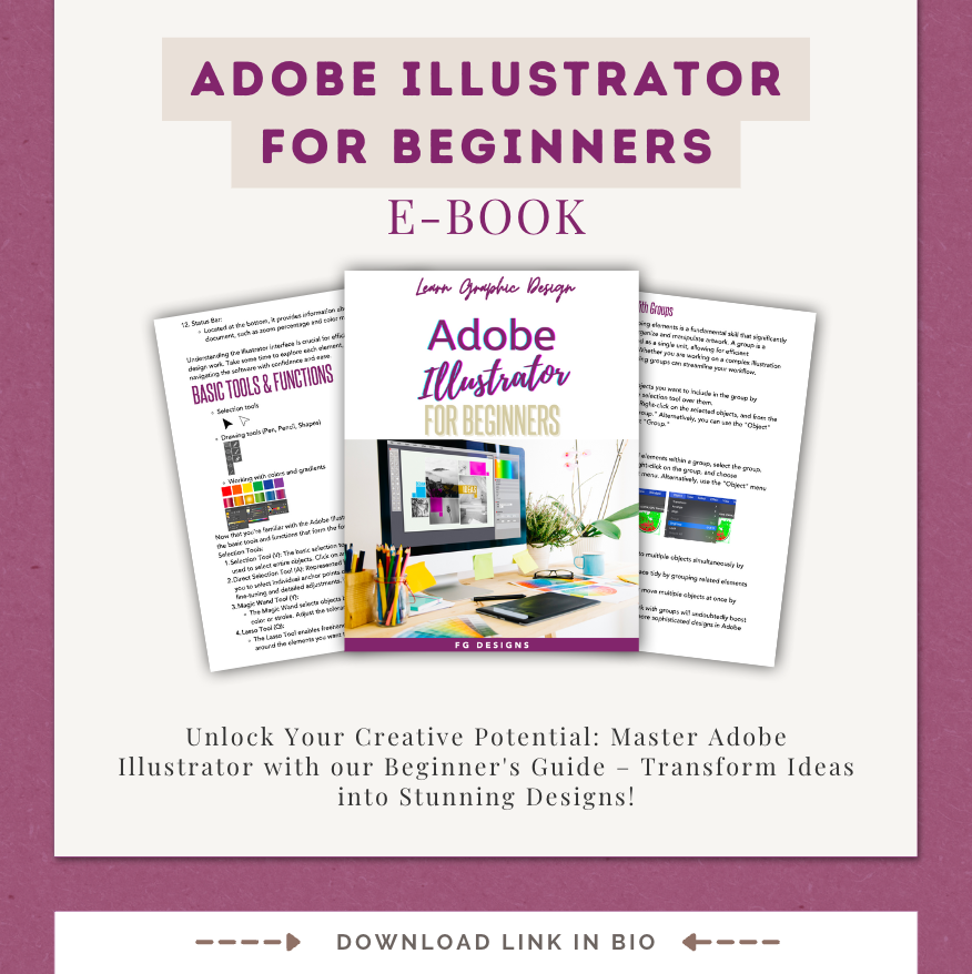 Adobe Illustrator For Beginners Course - Digital File