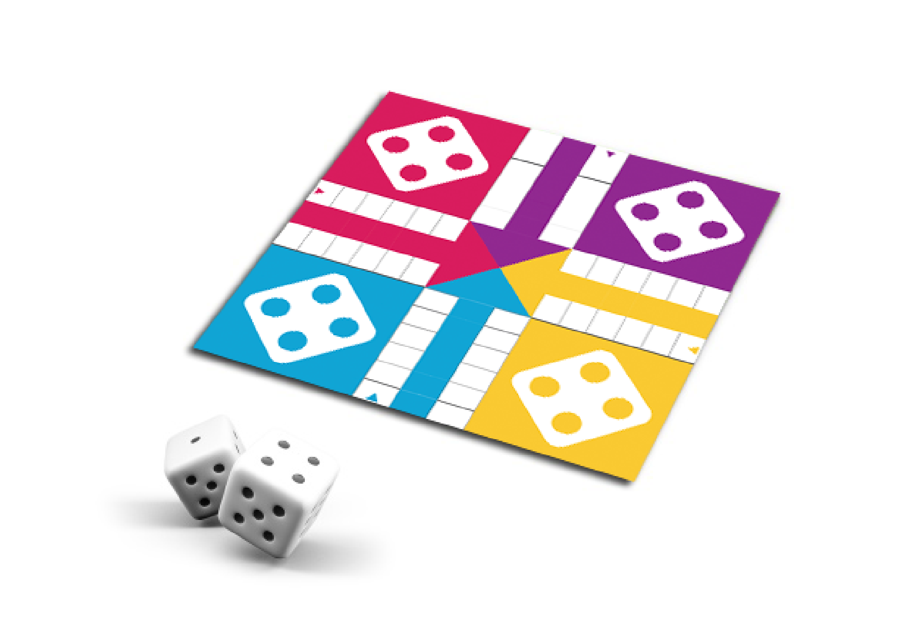 Ludo Game Printable - FG Design • Print • Laser