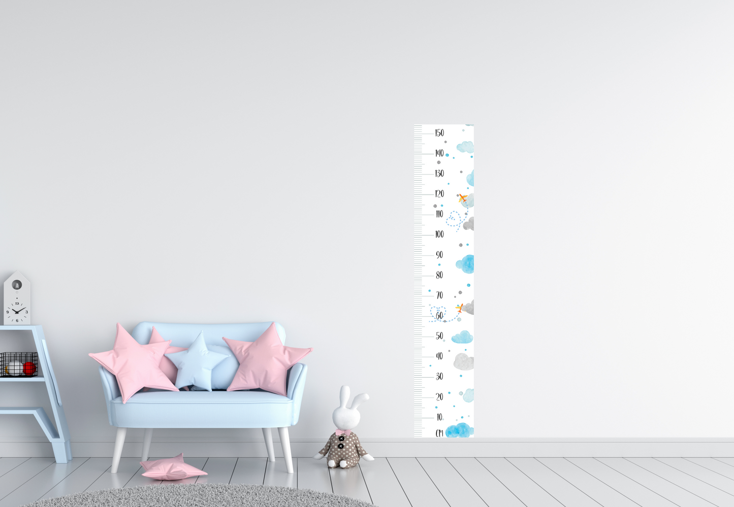 Growth Chart Wall Sticker - FG Design • Print • Laser