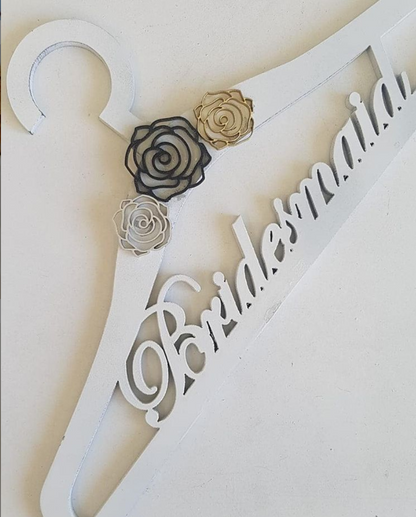 Non Custom Bride Hanger - FG Design • Print • Laser