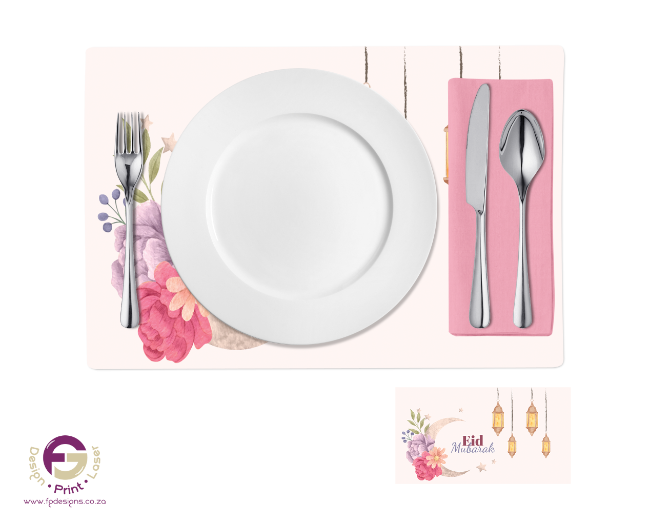 Placemats (10) - FG Design • Print • Laser