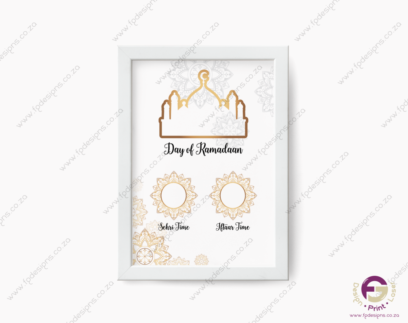 Ramadaan Posters - FG Design • Print • Laser